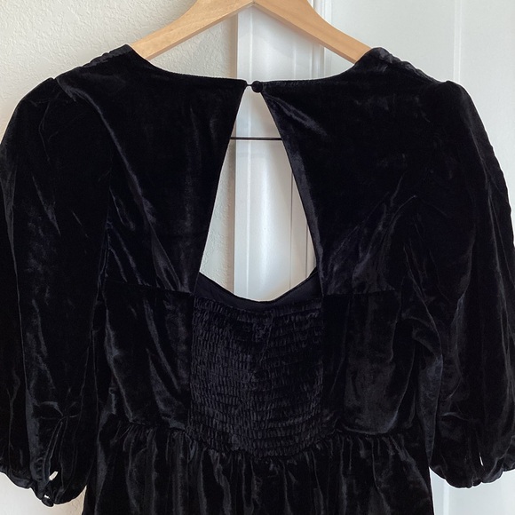 ❌Sold - Maeve Velvet Sweetheart Mini Dress Anthropologie - Picture 11 of 15